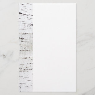 Papelería Patrón de la corteza de Birch