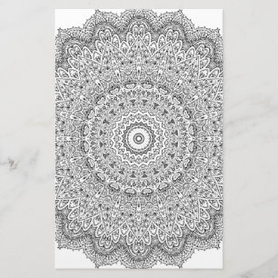Papelería Patrón de Mandala complejo