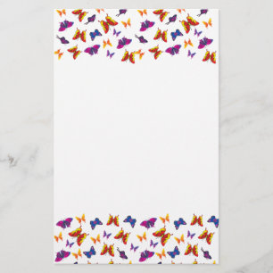 Papelería Patrón de mariposa