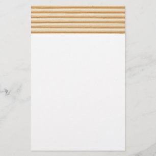 Papelería Patrón de rayas de madera