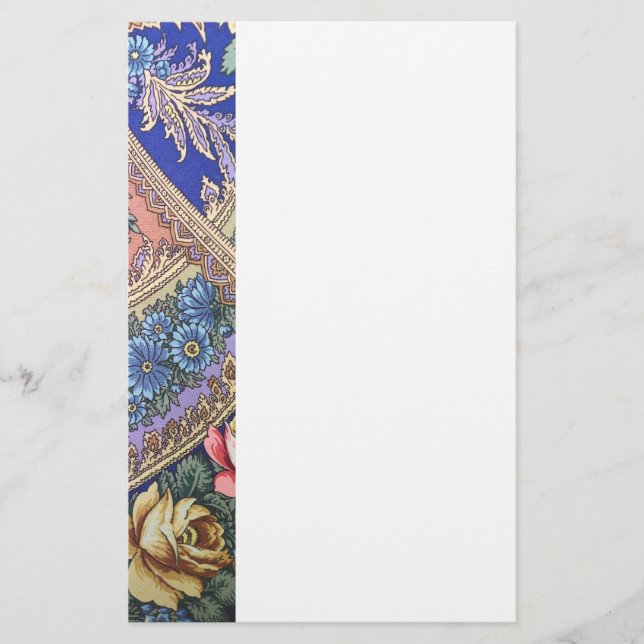 Papelería Patrón de tela rusa (Anverso)