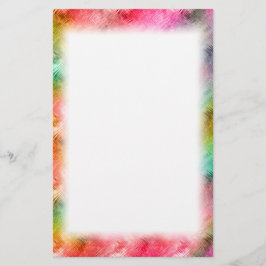 Papelería Patrón de vidrio de cristal colorido