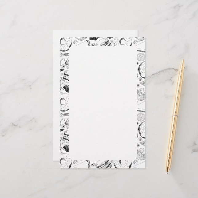 Papelería Patrón delicioso (Anverso/Reverso In Situ)