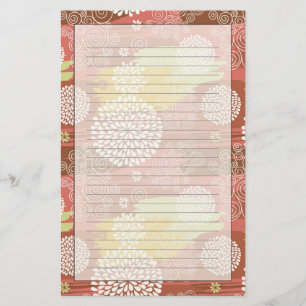Papelería Patrón floral 2