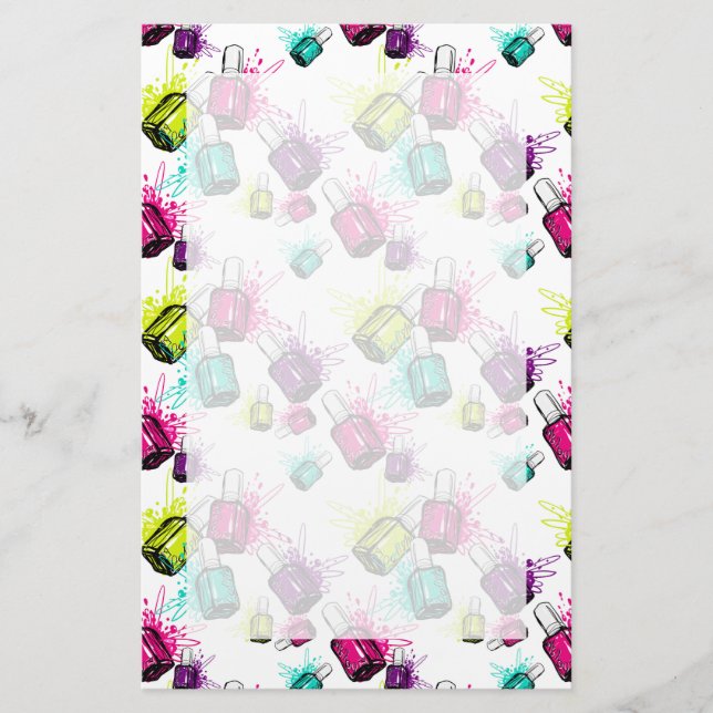 Papelería Patrón polaco neonatal (Anverso)