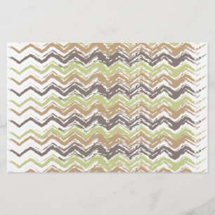 Papelería Patrón ZigZag de Melon Brandy Scribble