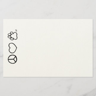 Papelería Paz, amor, y perros