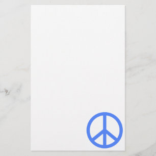Papelería Paz azul clara