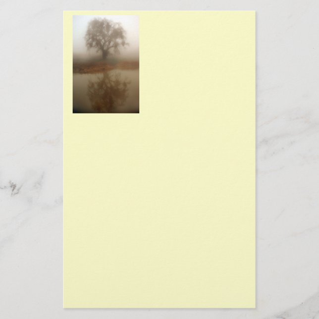 Papelería Paz del otoño inmóvil (Anverso)