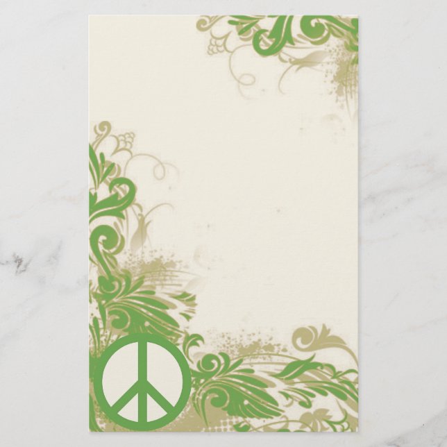 Papelería Paz en la naturaleza Staionary (Anverso)