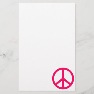Papelería Paz y cinta de las rosas fuertes