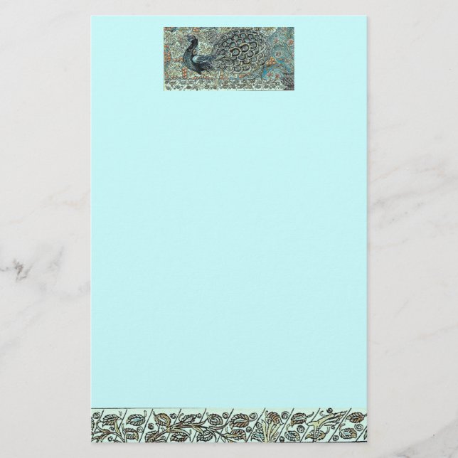 Papelería Peacock (Anverso)