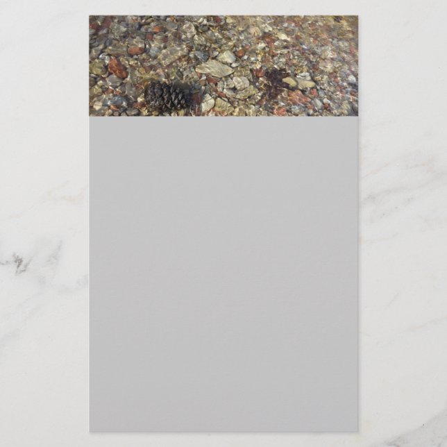 Papelería Pebbles en la fotografía de la naturaleza de Taylo (Anverso)