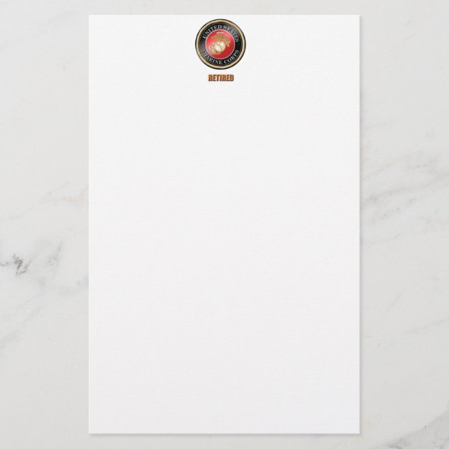 Papelería Pegatinas del USMC (Anverso)