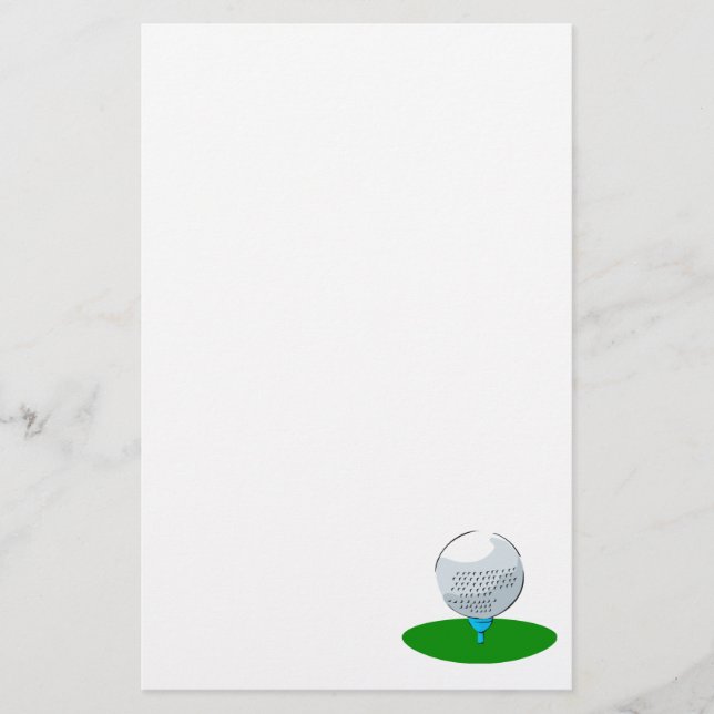 Papelería Pelota de golf (Anverso)