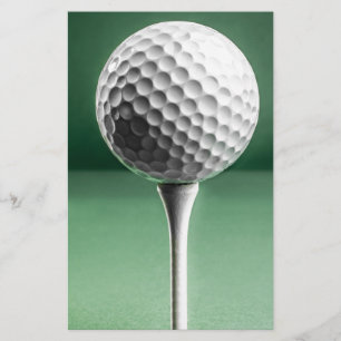 Papelería Pelota de golf en Tee