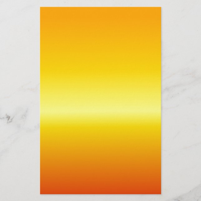 Papelería Pendiente linear de H - naranja, amarillo, rojo (Anverso)