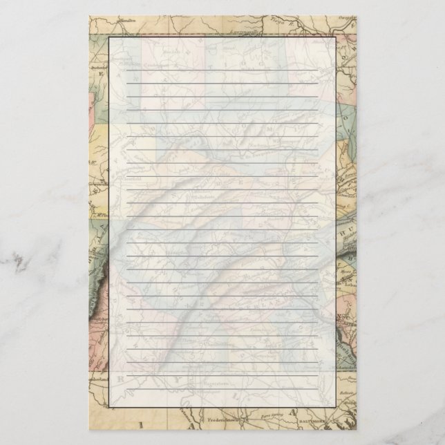 Papelería Pennsylvania 8 (Anverso)
