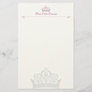 Papelería Pequeña Note-paper de princesa Personalised