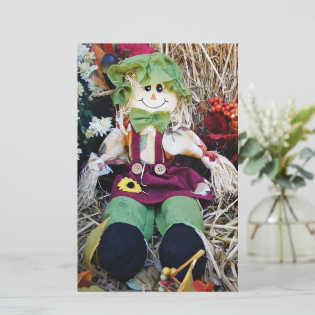 Papelería Pequeña señorita Scarecrow (Anverso de pie)