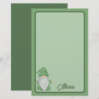 Papelería Pequeño juego verde detallado