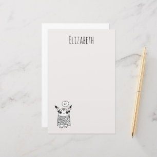 Papelería Pequeño monstruo lindo