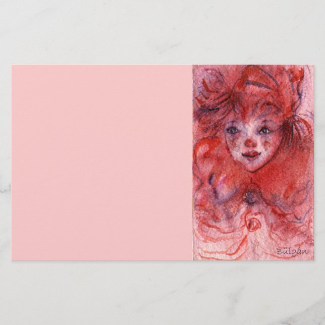 PAPELERÍA PEQUEÑO ROJO CORONA (Anverso)