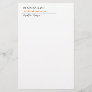 Papelería Perfil minimalista profesional moderno