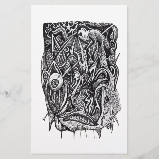 Papelería Perforado, por Brian Benson (Anverso)