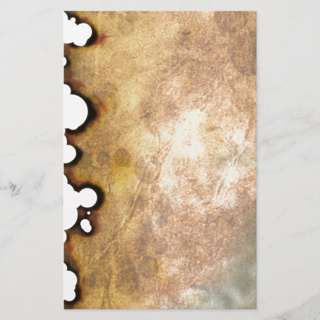 Papelería Pergamino quemado II (Anverso)