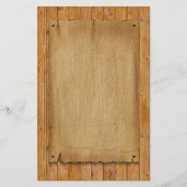 Papelería Pergamino rústico (Anverso)