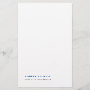 Papelería Perla Premium Moderna Minimalista Única