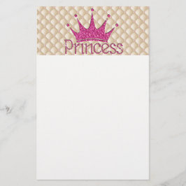 Papelería Perlas encantadoras chic, tiara, princesa, brillan