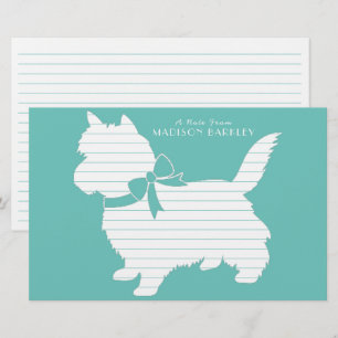 Papelería Perro de Cairn Terrier