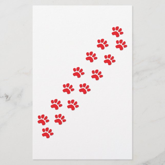 Papelería Perro Paws (Anverso)