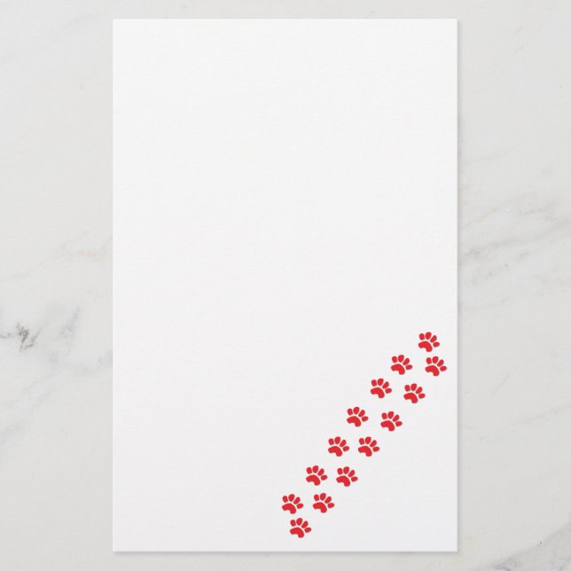 Papelería Perro Paws (Anverso)