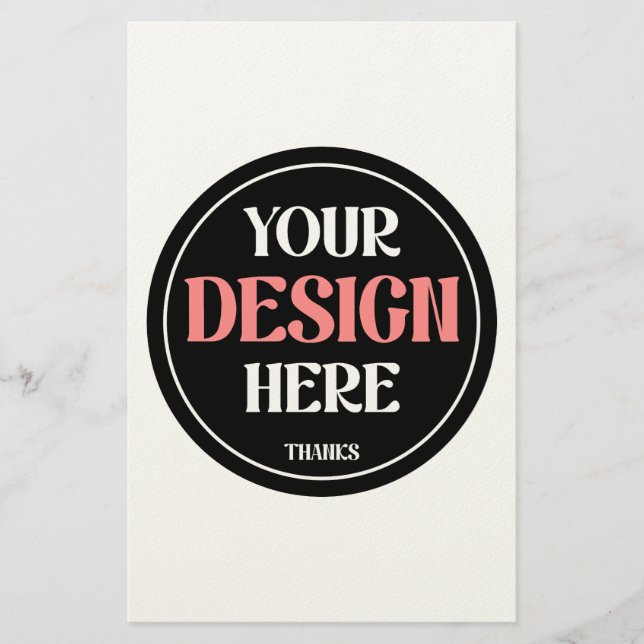 Papelería Personalizable, moderno, elegante y atemporal (Anverso)