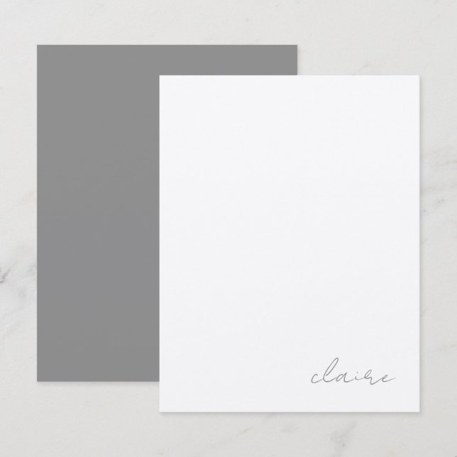 Papelería Personalizada Vintage Notas (Anverso / Reverso)