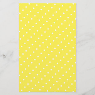 Papelería personalizado con puntos blancos