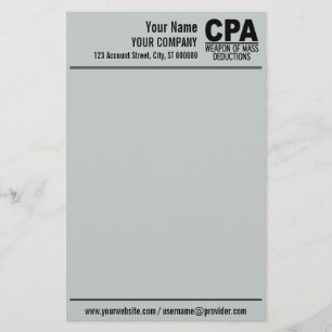 Papelería Personalizado CPA estacionario