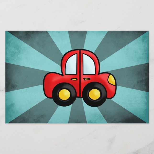 Papelería Personalizado de coches (Anverso)