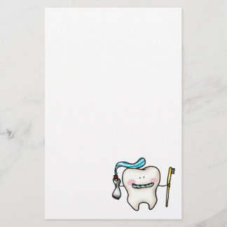 Papelería personalizado de dientes divertidos