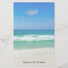 Papelería Personalizado de fotografía bonito tropical coster