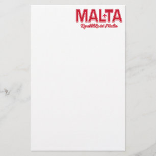 Papelería Personalizado de MALTA estacionario