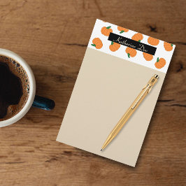 Papelería Personalizado de tema de calabaza estacionario