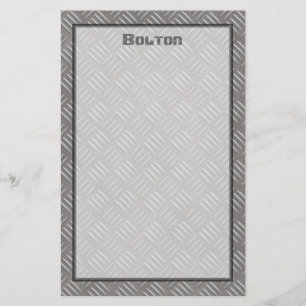 Papelería Personalizado metalizado de aluminio grabado en