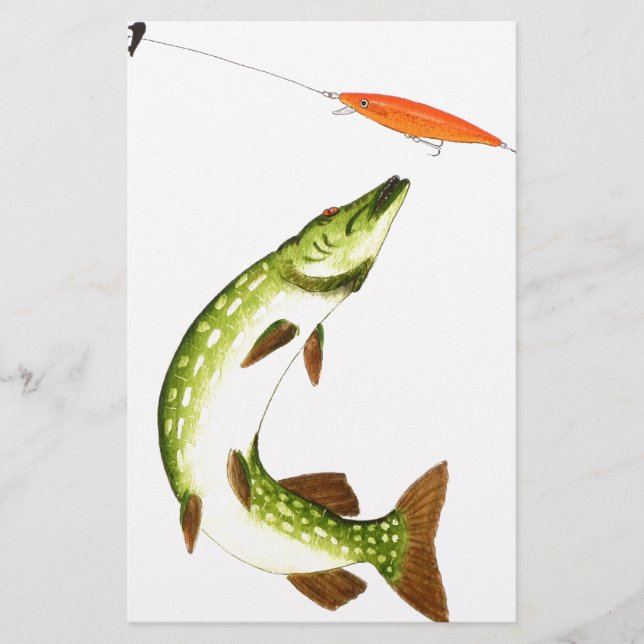 Papelería Pesca de cerdos (Anverso)