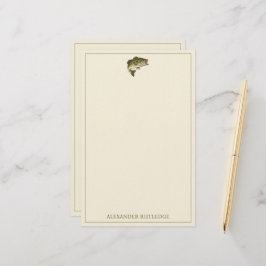 Papelería Pesca de Lubina Personalizada