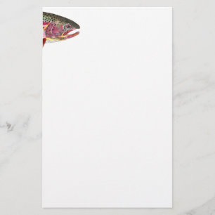 Papelería Pesca de trucha arco iris