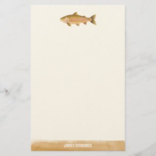Papelería Pescado Ilustrado Gone Fishin